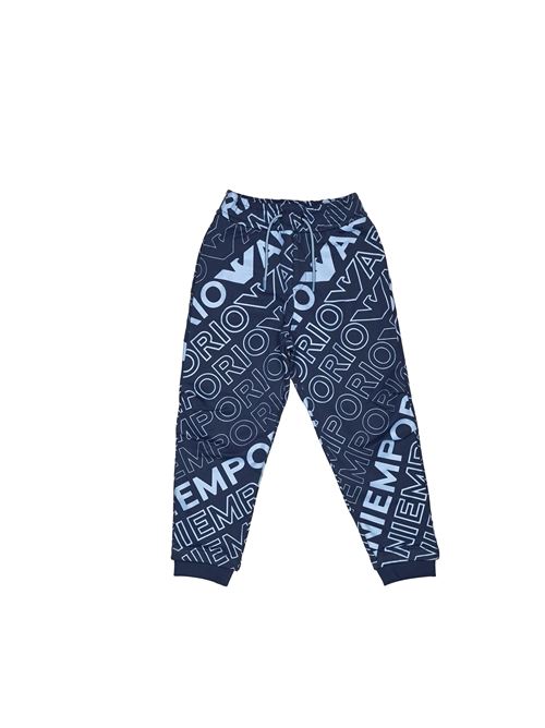 Pantalone, bambino, logato. EMPORIO ARMANI | EB000022 AF10381FB053